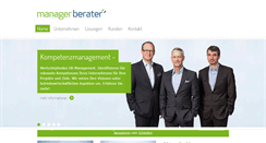 Desktop Screenshot of manager-berater.com